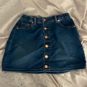 Target Jean skirt girls size large